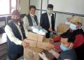 बागमती प्रदेश सञ्चार रजिष्ट्रारद्वारा पत्रकारलाई स्वास्थ्य सुरक्षा सामग्री हस्तान्तरण