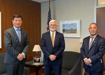 CTA President Sangay met US special coordinator for Tibetan issues Robert Destro