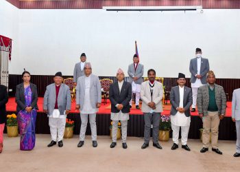Prime Minister KP Sharma Oli appointed eight new Ministers