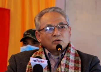 संसद विघटन अग्रगामी कदम : गृहमन्त्री थापा