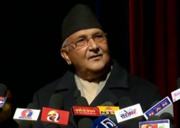 प्रधानमन्त्री ओलीको चुनावमा दुई अंकको नतिजा ल्याउन प्रचण्ड माधवलाई चुनौती