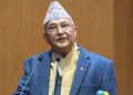 Prime Minister Oli said constitution gives the right to dissolve the Parliament 