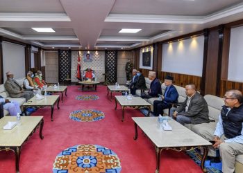 Meeting between PM Oli and JSP Leaders seems positive