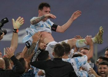 Argentina defeated Brazil 1-0 in the Copa America Final