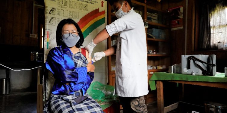 Bhutan has completed vaccination to 90 percent of the population