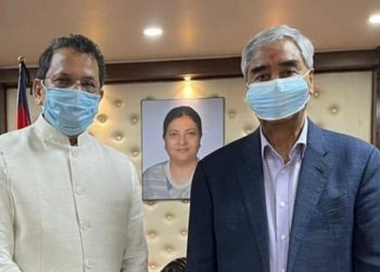 BJP leader Chauthaiwale met PM Deuba talks on mutual interests