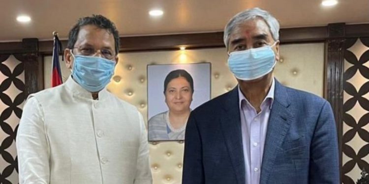 BJP leader Chauthaiwale met PM Deuba talks on mutual interests