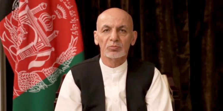 Ghani denied reports about he took large sums of money