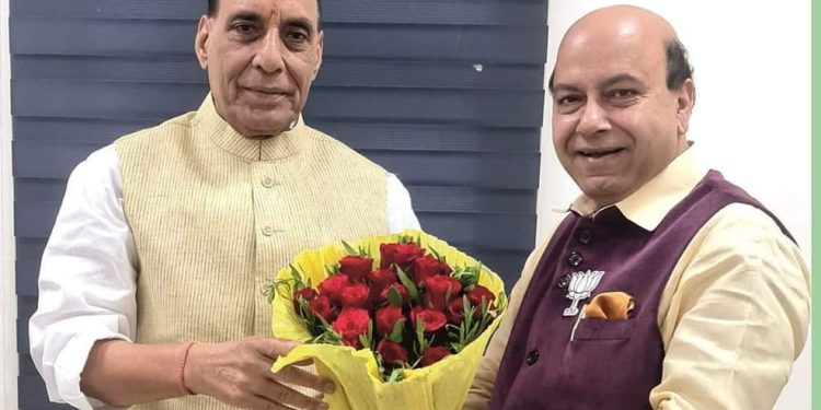 BJP leader Jolly congratulated Defence Minister Rajnath Singh for “Agnipath” Scheme