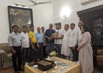 NDTF met Member of Parliament Pravesh Verma to seek his intervention on the teachers issues