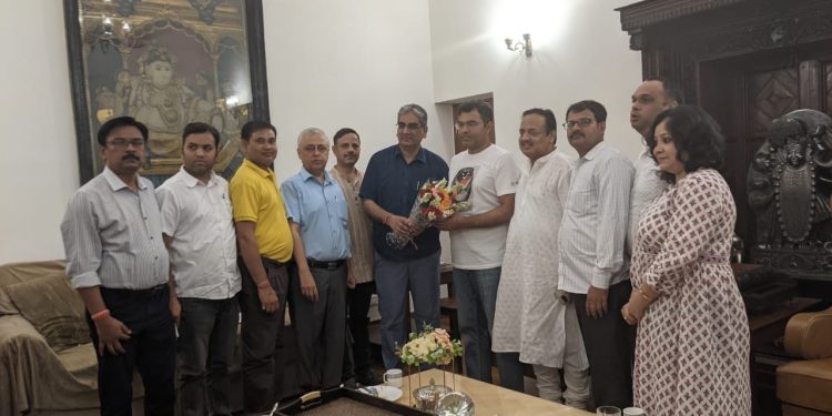 NDTF met Member of Parliament Pravesh Verma to seek his intervention on the teachers issues