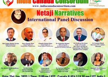 India Canada Consortium organizing an Event on Netaji’s 127th Birth Anniversary