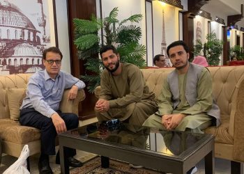 SJF Afghan President Gran met representative of RSF and ANJU