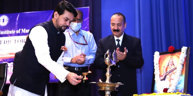 Fake news is the most dangerous virus in the world: Minister Anurag Thakur
