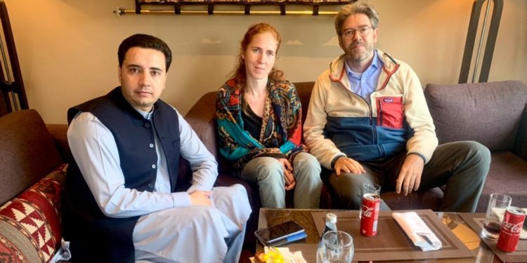 SJF Afghanistan President Graan met the German delegation