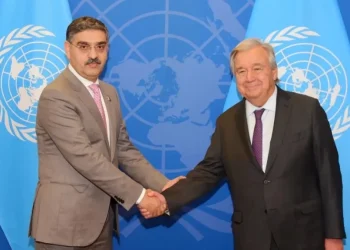 Caretaker PM of Pakistan Kakar met UN Secretary General Antonio Guterres
