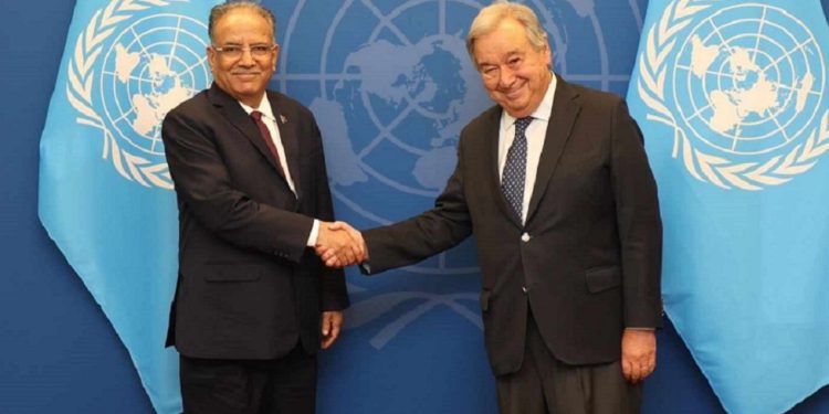 PM Dahal will embark to China after attending UN General Assembly