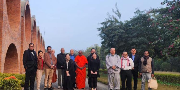 Buddhist Scholars from Eight Countries explore the various aspects of Buddha assembled at Lumbini