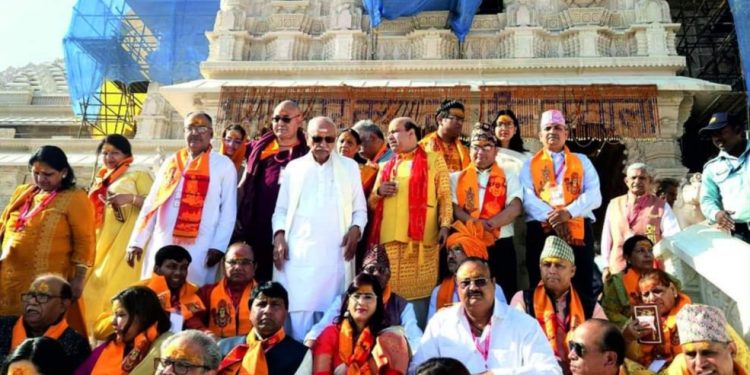 Ayodhya Ram Lala Darshan by 30 Nations Along with 400 Devotees : Dr. Jolly