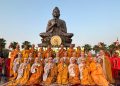 International Students of Buddhist Studies Commemorate Vesak Day at Gautam Buddha University
