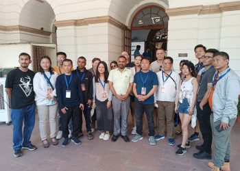 SJF leader Wangchuk on International Election Visitors Programme in India