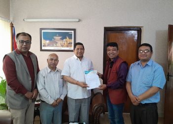 SJF and NFNJ met DPM and Foreign Minister of Nepal Narayankaji Shrestha