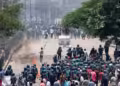 Four people died in clashes with police in Dhaka