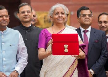 Finance Minister Nirmala Sitharaman presented her seventh consecutive Budget in Parliament today 