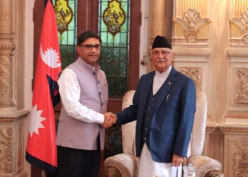 India’s Foreign Ministry Secretary Vikram Misri held a meeting with PM KP Sharma Oli