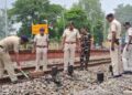 Search operation has done on railway lines to prevent vandalism
