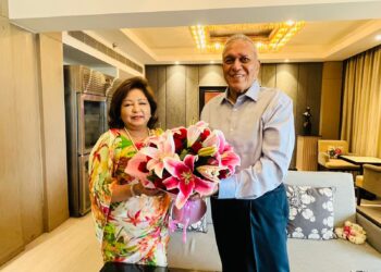 President of SAU Prof. KK Agarwal paid a courtesy visit to Nepal’s FM Arju Rana Deuba