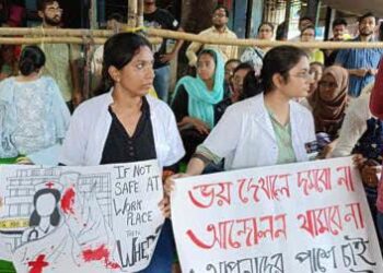 Junior doctors demand the resignation of Police Commissioner Binit Goyal