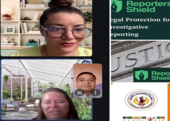 SJF and Reporters Shield held online meeting for cooperation