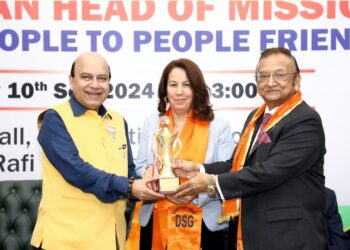 Promoting People to People Friendship-38 African Head of Missions Honored in Delhi : Dr. Jolly