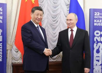 Chinese President Xi Jinping met Russian President Vladimir Putin