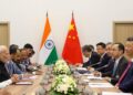 Chinese President Xi met with Indian PM Modi on the sidelines of the 16th BRICS Summit