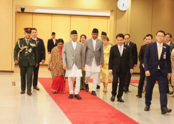 Prime Minister Oli in Thailand