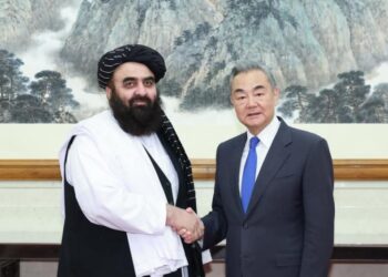 Chinese FM Wang Yi met Afghan Acting FM Amir Khan Muttaqi