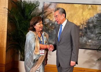 FM Rana met Wang Yi FM of China