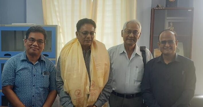 Dr. Arvind Kumar Singh assumes Charge as Visiting Professor on ICCR’s Dr. Ambedkar Chair in Buddhist Studies at LBU