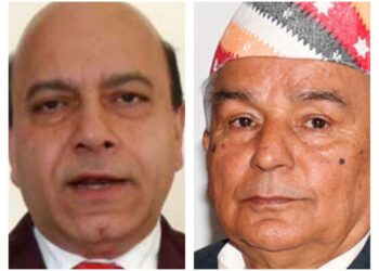 Indian Leader Dr Vijay Jolly met Nepal President Paudel