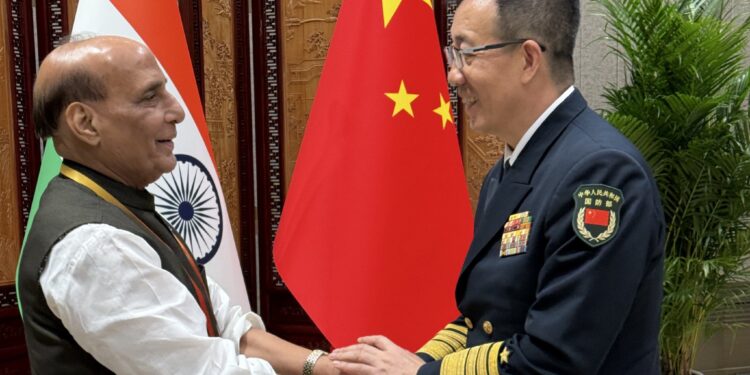 Indian and Chinese Defence ministers held sideline meeting on SCO summit