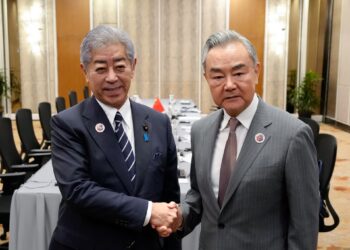 Foreign ministers of China and Japan met in Malaysia
