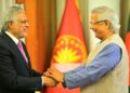 Pakistan’s DPM Dar met Chief Adviser of Bangladesh Muhammad Yunus