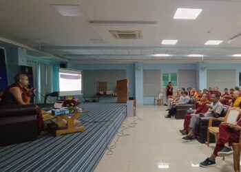 LBU Marks Parinirvana of Gampopa with Academic deliberations and prayer for world peace