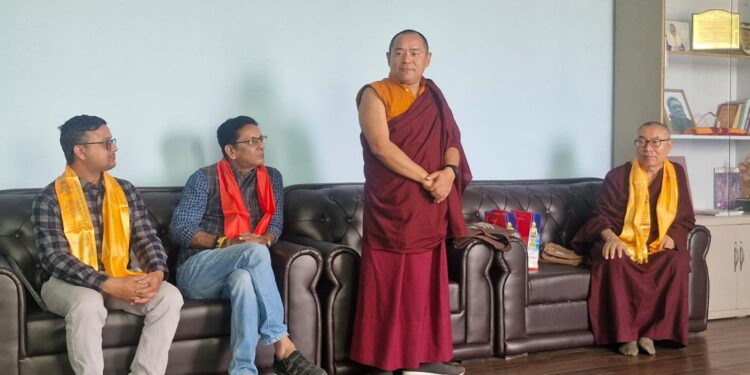 Shangpa Rinpoche Visited to Lumbini Buddhist University