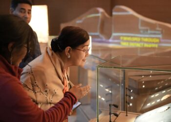 Culture Deputy Minister of Myanmar Zan visited relics of Buddha