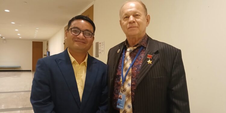 SAARC Journalist Forum President Raju Lama, Yuriy Zakharov Agree on Strategic Collaboration