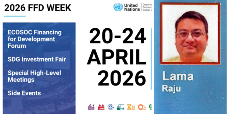 SAARC Journalist Forum President Participates in UN Development Financing Forum