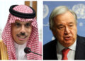 Saudi FM, UN chief discuss regional developments in phone call